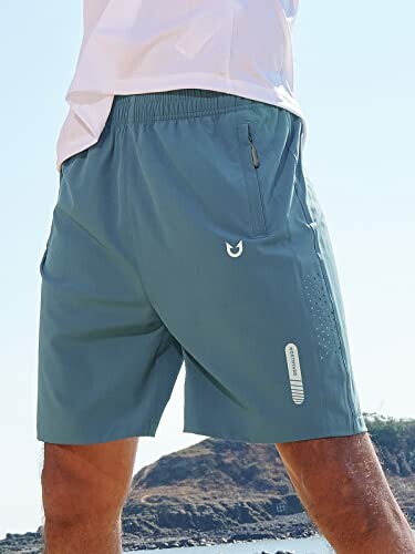 NORTHYARD Men's Athletic Running Shorts