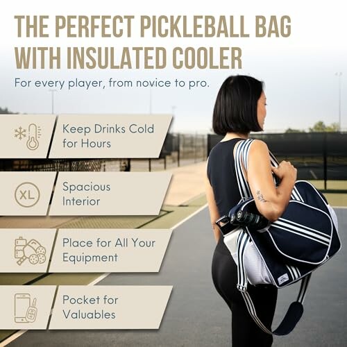 Stay Golden Co. XL Pickleball Bag