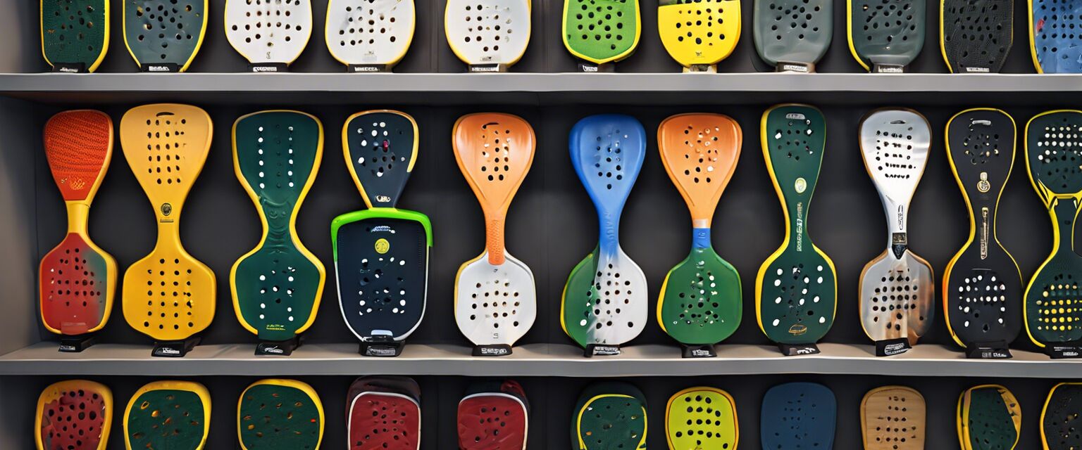 Pickleball Paddle Selection