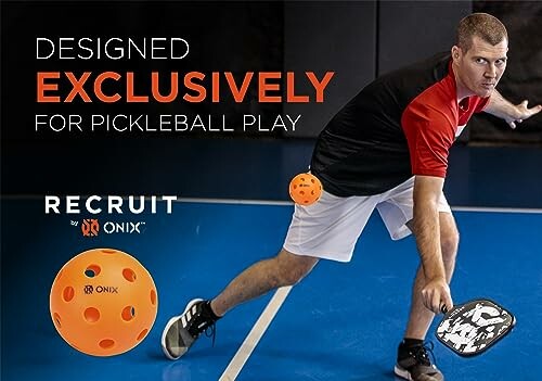 Onix Recruit Indoor Pickleball Ball