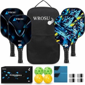 WROSU Carbon Fiber Pickleball Paddles