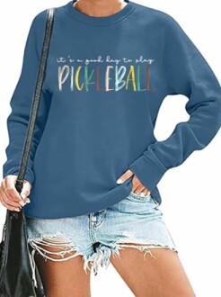 Pickleball Sweatshirt for Women