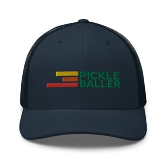 Black cap with Pickle Baller logo