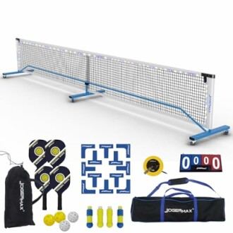 Jogenmax Portable Pickleball Net System