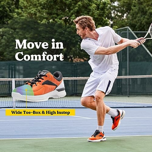 FitVille Men’s Wide Pickleball Shoes